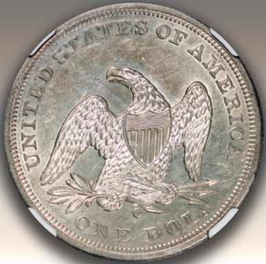 1859-O-Seated-Dollar-For-Grading