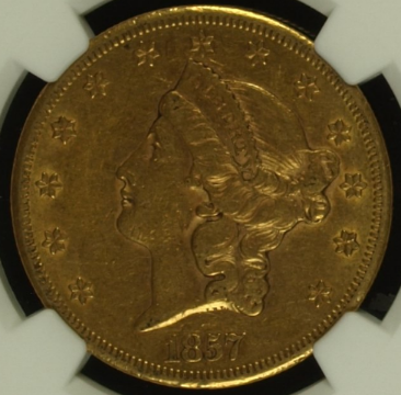 1857-S-$20-For-Grading