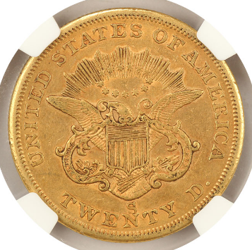 1857-S-$20-For-Grading