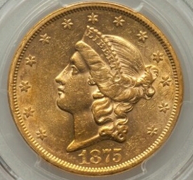 1875-S-$20-For-Grading