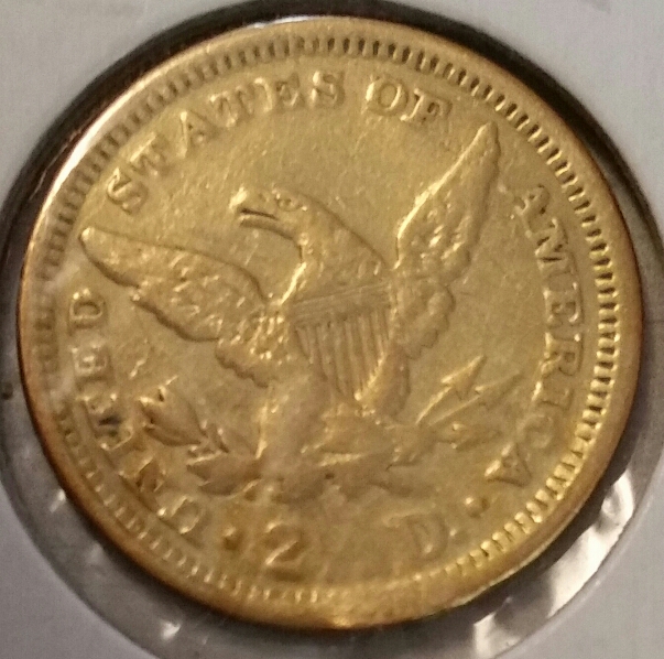 1861-Quarter-Eagle-For-Grading
