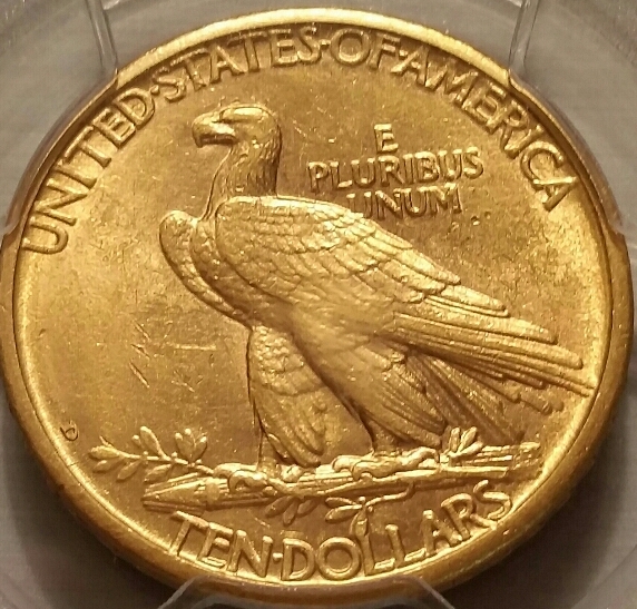 1908-D-NM-$10-For-Grading