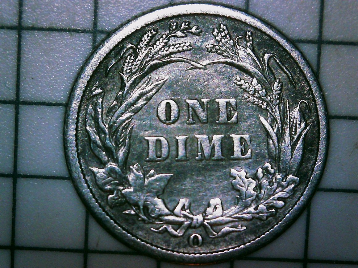 1892-O-Barber-Dime-Luster