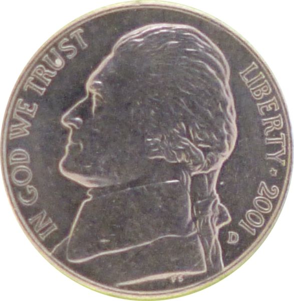 Please-Grade-2001-D-Nickle-Circulated,-Improved-Photos