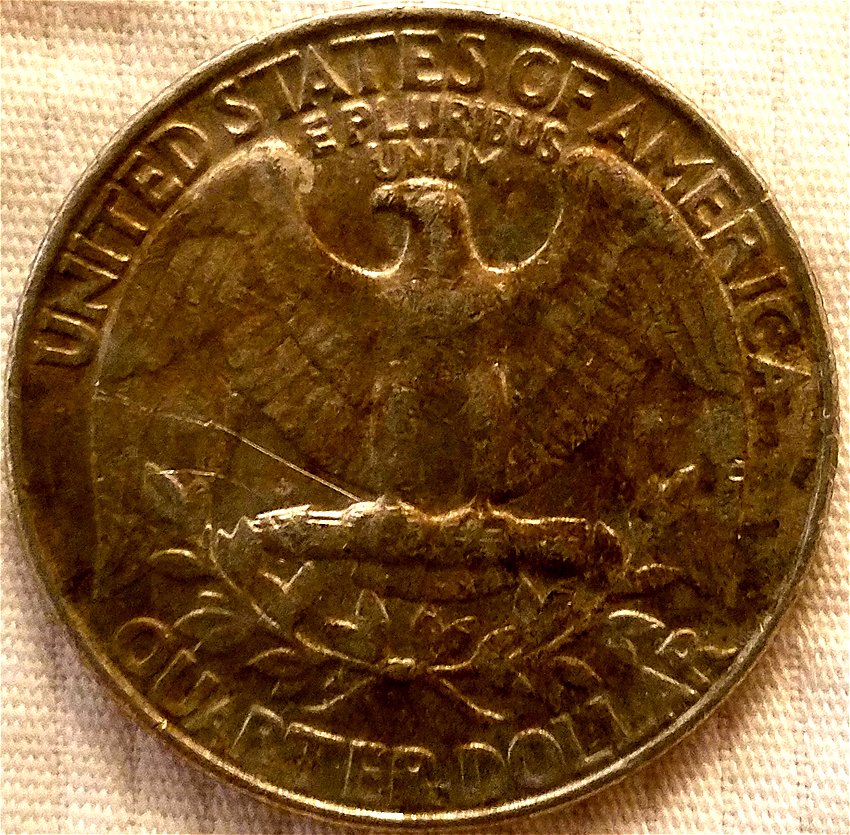 1989-Quarter-Struck-On-1976-Bicentennial-Kennedy-Half-Dollar