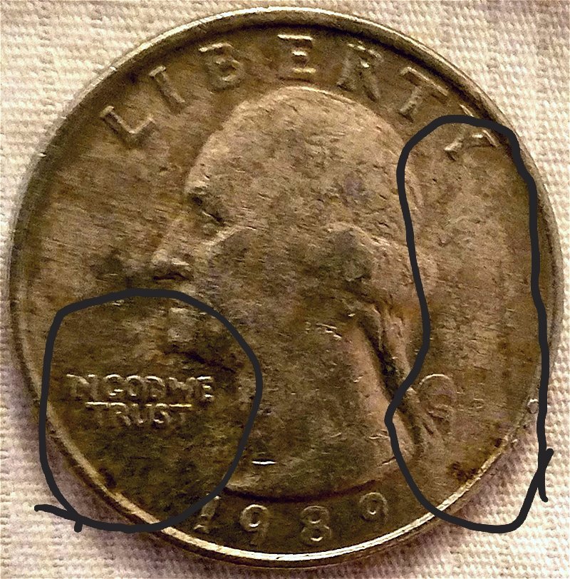 1989-Quarter-Struck-On-1976-Bicentennial-Kennedy-Half-Dollar