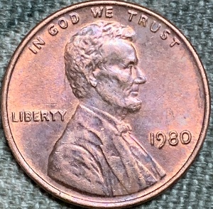 1980-Lincoln-Memorial-Cent-Very-Odd-Earlobe
