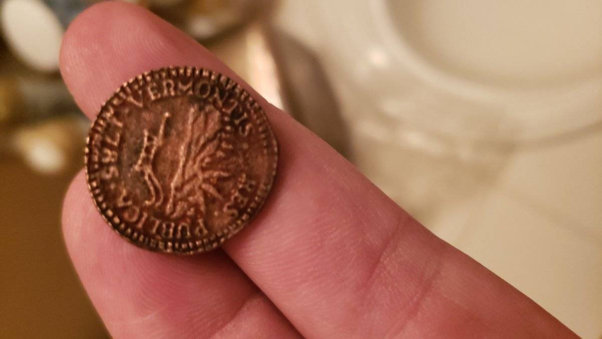 1785-Vermontis-Colonial-Coin-I-Think-It's-Real-Doesn't-Say-Copy-On-It