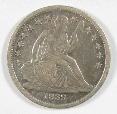 1839-O/O-Seated-Dime