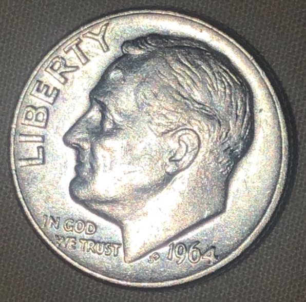 Silver-1964-D-Roosevelt--Dime,-Worth-Grading?