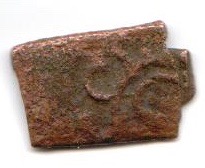 Please-Help-Identify-Curious-Tiny-Folded-Copper-Coin-From-India
