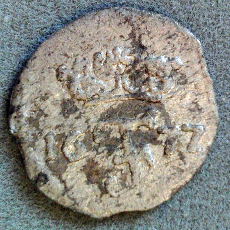 1677-Tiny-1.5-MM-Coin,-Poss-German-States,-Other-European-Id:-Brunswick-Luneburg-Calenberg-Dreier