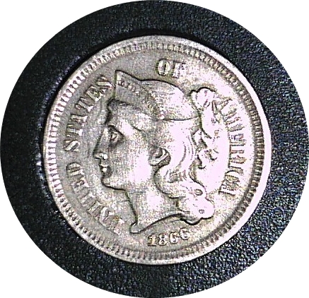 1866-3-Cent-Nickel-Die-Clash!