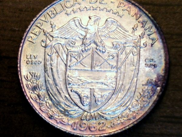 1962-Panama-1/10-Balboa-Silver