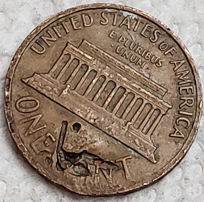 1968-Lincoln-Cent-Strike-Through?-I've-Never-Seen-Damage-Quite-Like-It.