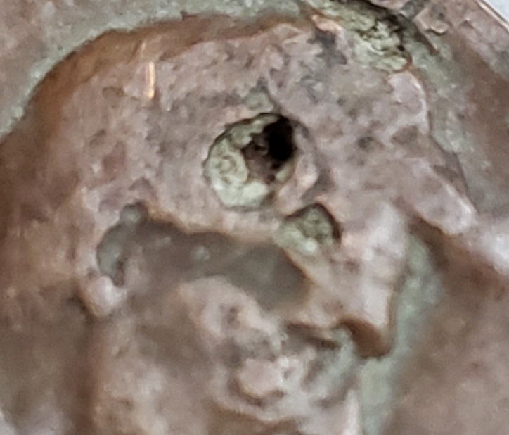 1968-Lincoln-Cent-Strike-Through?-I've-Never-Seen-Damage-Quite-Like-It.