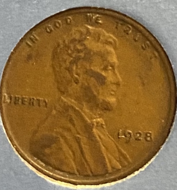 1928-Wheat-Penny-Misspelled-Date-And-Trust