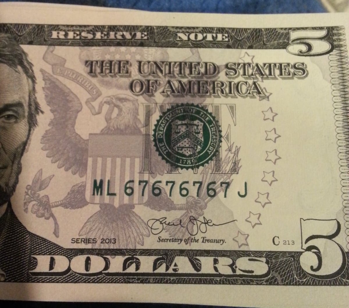 Help-With-$20-Repeating-Serial-Number