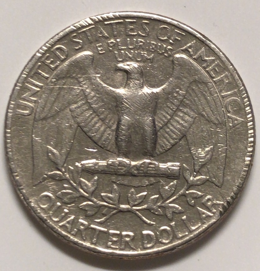 1983-D-Quarter--Rim-Has-Questionable-Marks-On-Reverse