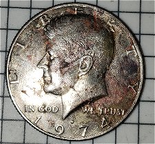 1974-D-Kennedy-Half-Dollar-Mutilated-Or-Error