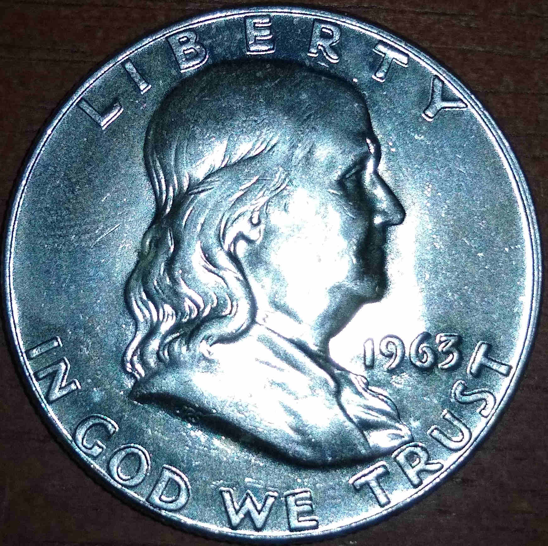 1963-D-Franklin-Half-#2