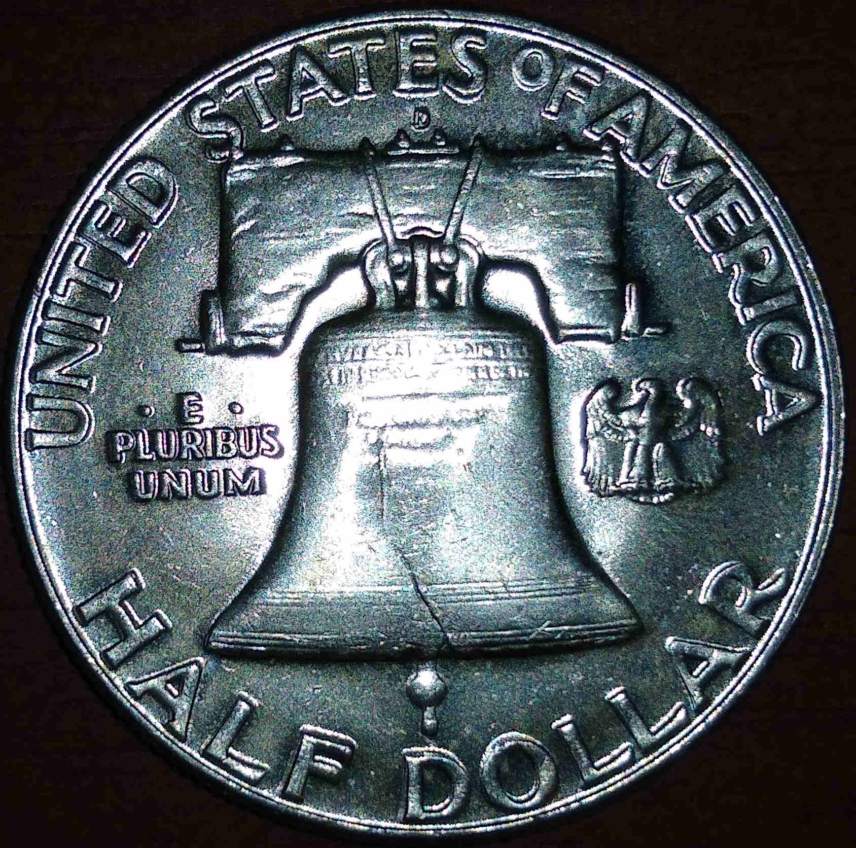 1963-D-Franklin-Half-#2