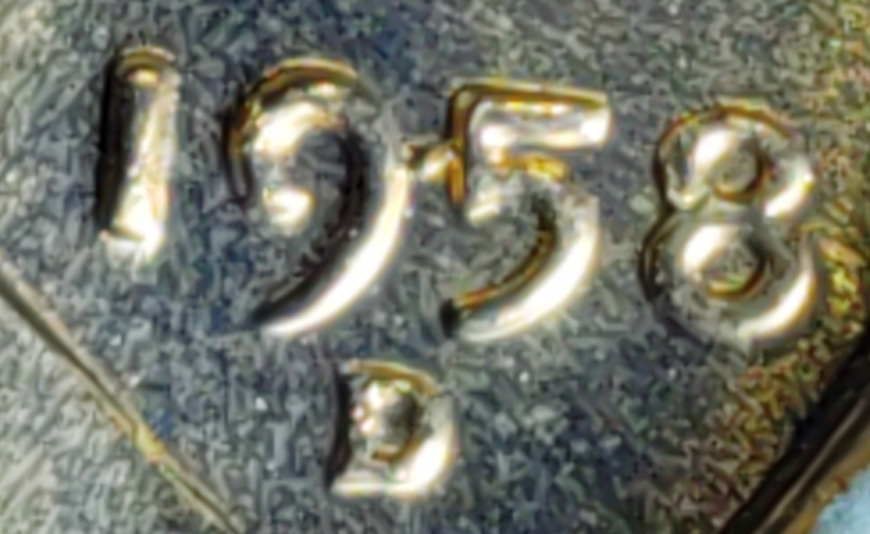 1958-D-Cents---Several-Of-These-D-Touching-The-9-In-The-Date