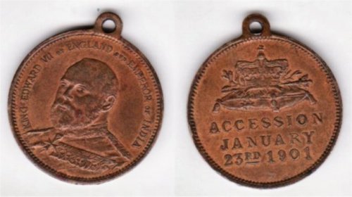 Edward-VII-And-Alexandra.-Accession-Medal-1901.