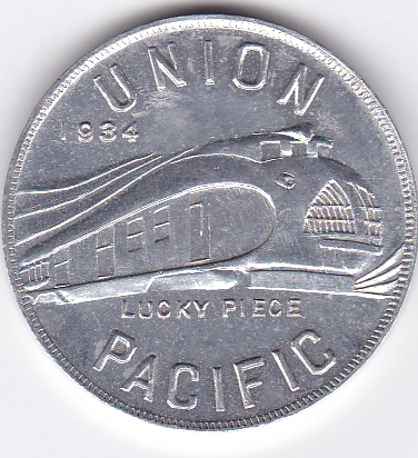 Union-Pacific-Token/Commemorative-Medal