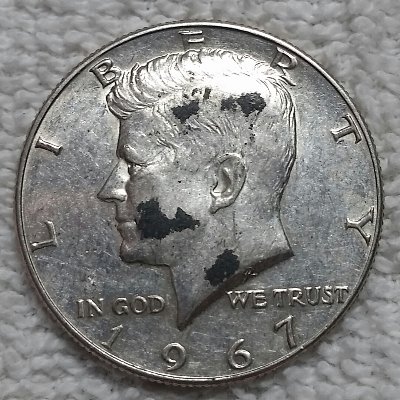 Half-Dollar-Finds-At-The-Bank.-'64,-'67,-'68-D,-And-'81-S-Proof!
