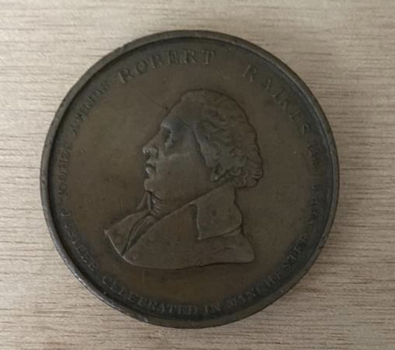 Help-Please-Identify-This-Lovey-Coin-Id:-1831-Robert-Raikes-Souvenir-Medal