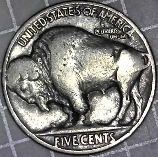 1936-Buffalo-Nickel-W-Possible-Error-On-Reverse