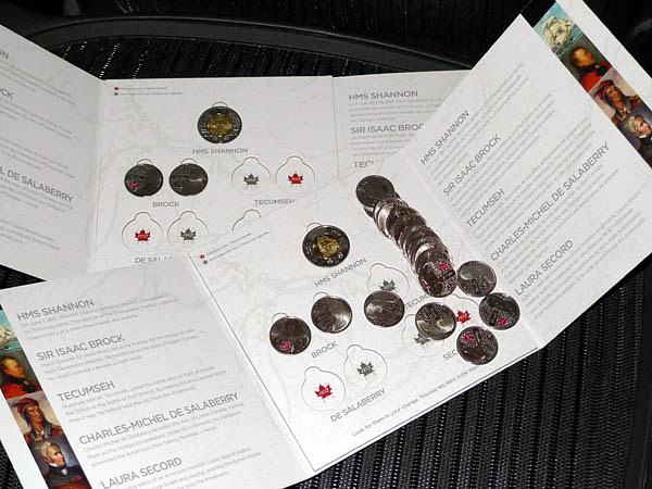 Major-General-Sir-Isaac-Brock---25-Cent-Circulation-10-Pack