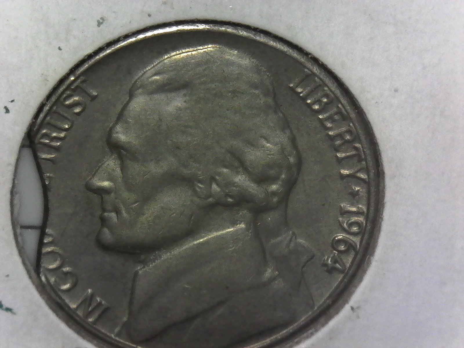 1964-Jefferson-Nickel-Clipped-Planchet