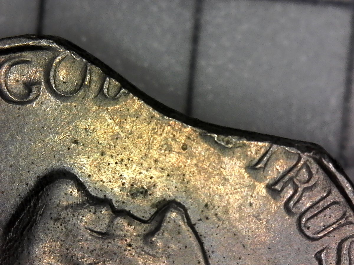 1964-Jefferson-Nickel-Clipped-Planchet