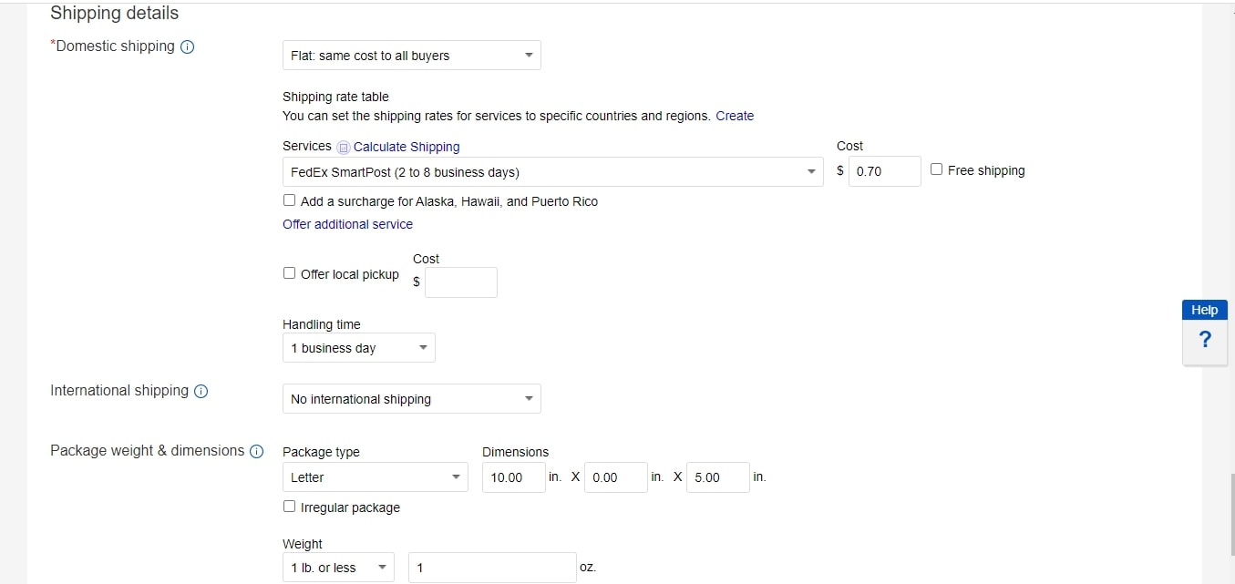 Calculated-Shipping-Failed-Ebay