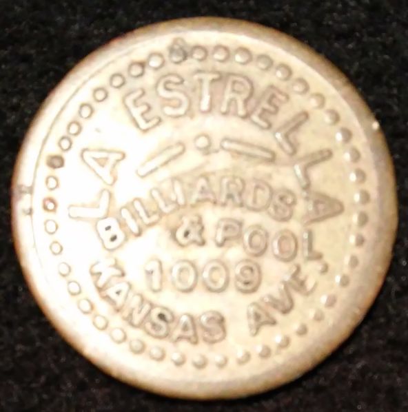 LA-Estrella-2-1/2-Cent-Token---Unique!-Can't-Find-Another