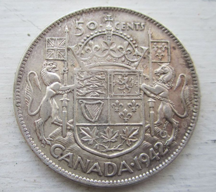 Canada-50-Cents:-Doubling-In-1942-?