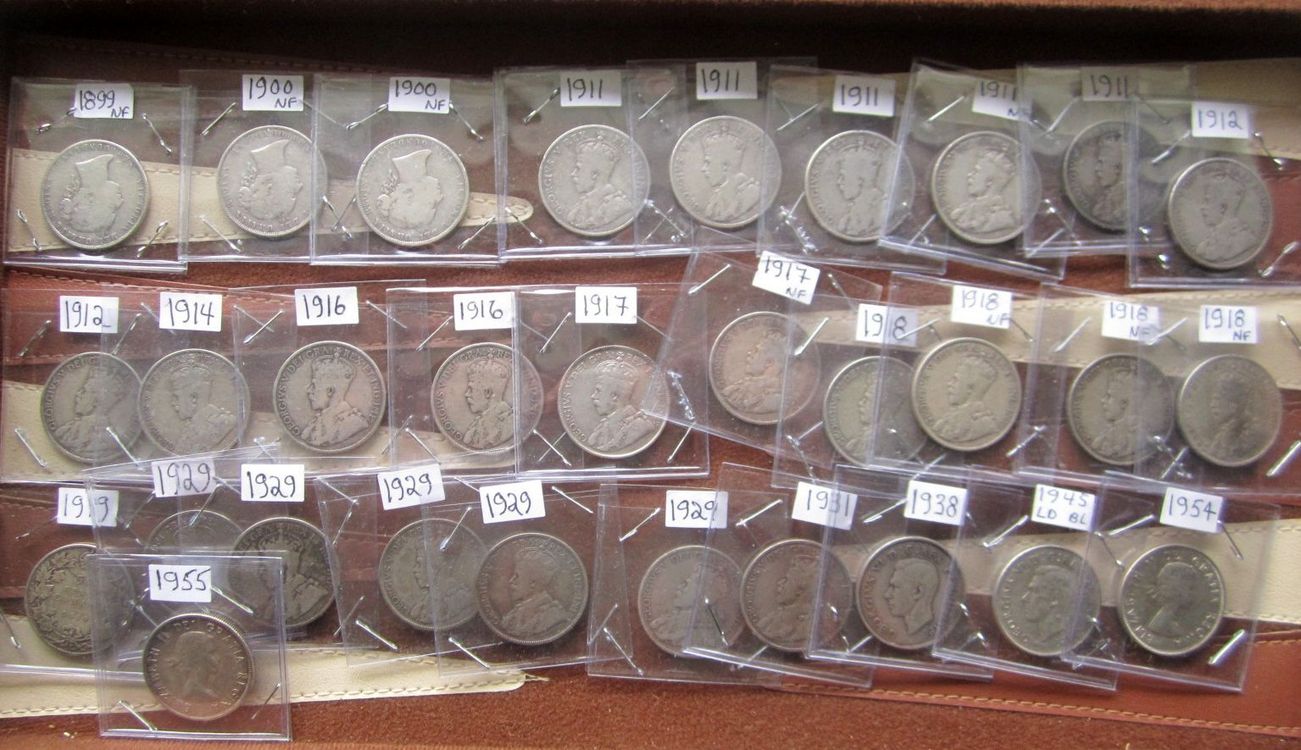 Just-Having-A-Mess-Of-Silver-Coins!!