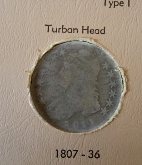1811-Caped-Bust-Half-Dollar-From-Flea-Market.-$35