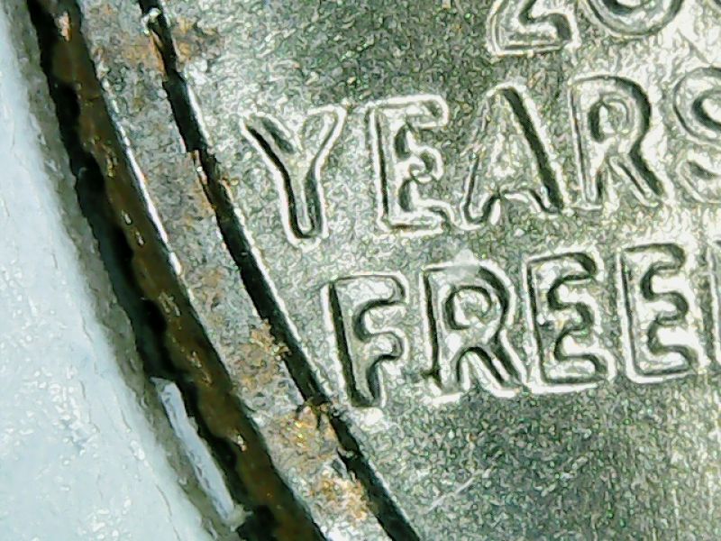 1976-D-Half,-Cladding-Is-Peeling