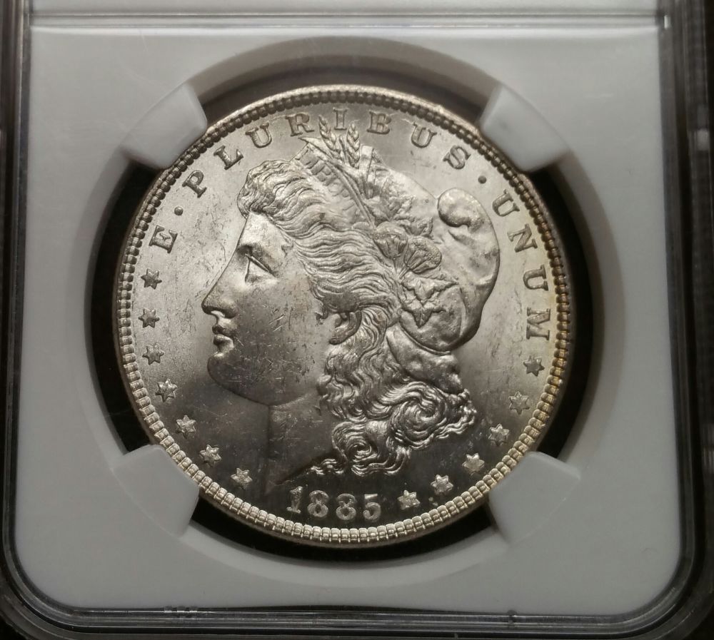 1885-Morgan-Dollar-Nice-Die-Cracks-And-Clash