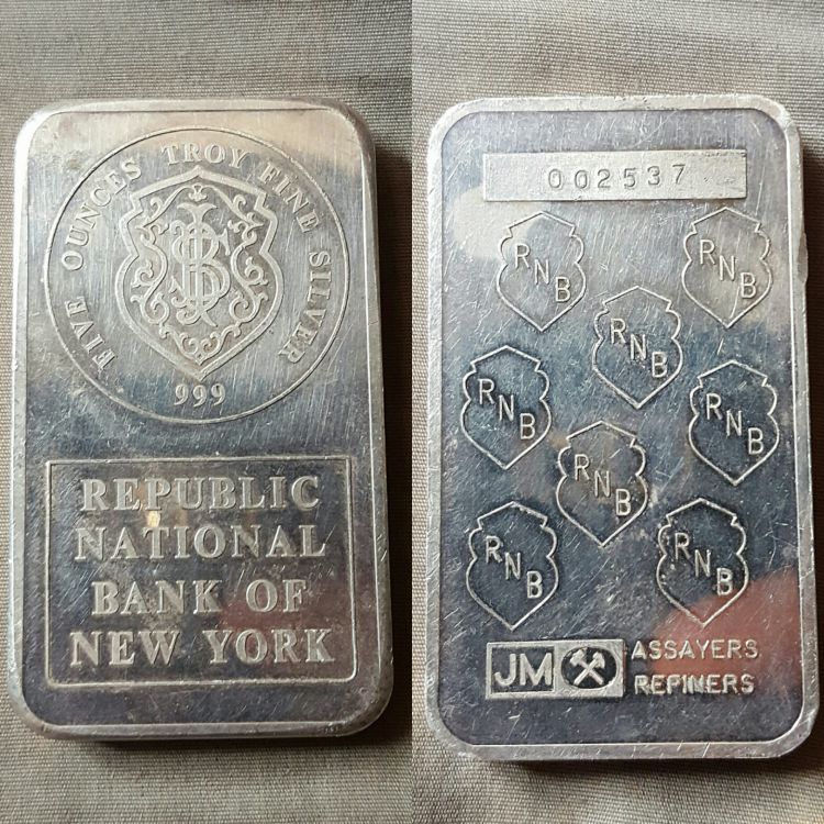 10-And-5-Oz-Johnson-Matthey-Republic-Bank-Of-New-York-Silver-Bars.
