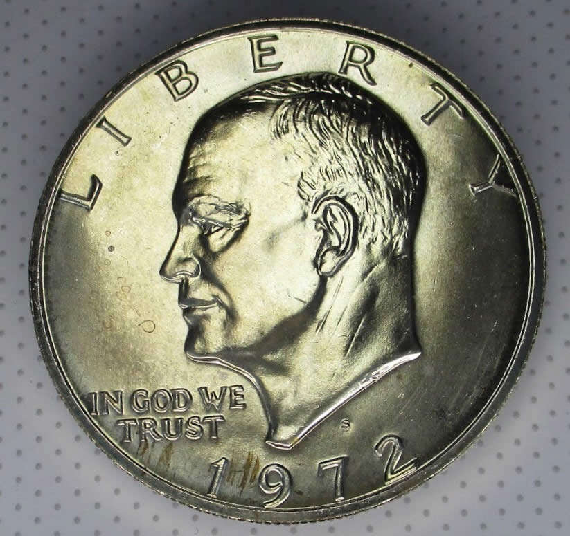 1972-S-Sb-Ike-Dollar,-Peg-Leg,-DDO,-DDR?
