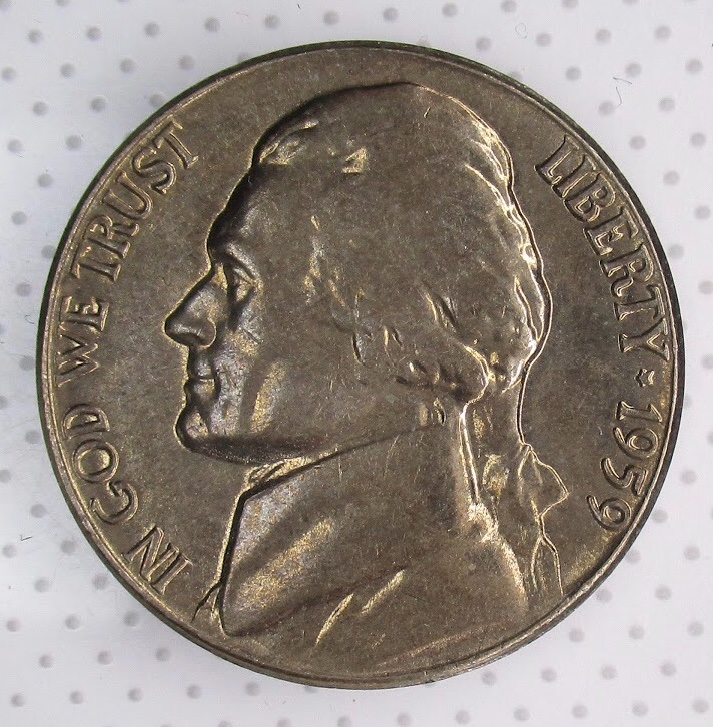1959-Nickel,-Dark-Toning-Or-Black-Beauty?