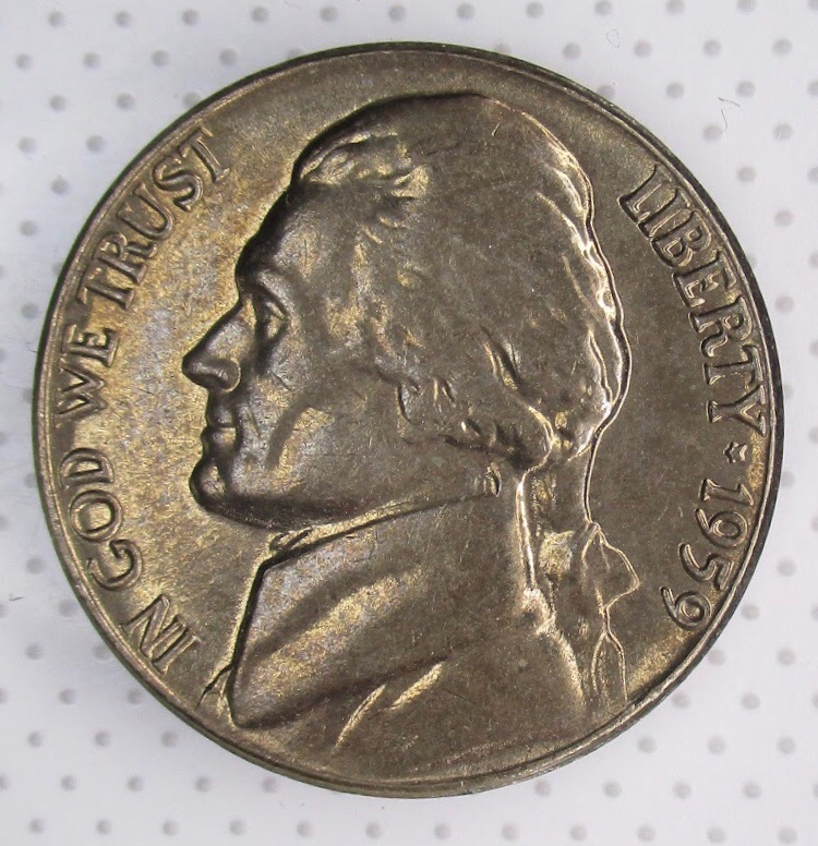 1959-Nickel,-Dark-Toning-Or-Black-Beauty?