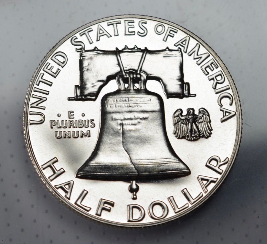 1963-Proof-Franklin-Half-Second-Coin-DDO-And-DDR?