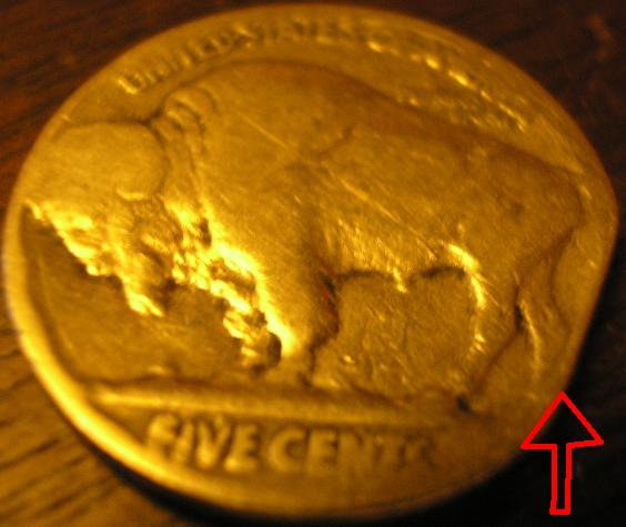 Clipped-Buffalo-Nickel