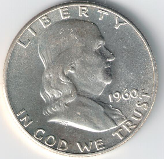 1960-Franklin-Half-Dollar
