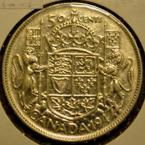 1947-Straight-7---50-Cent-Coin---Please-Grade